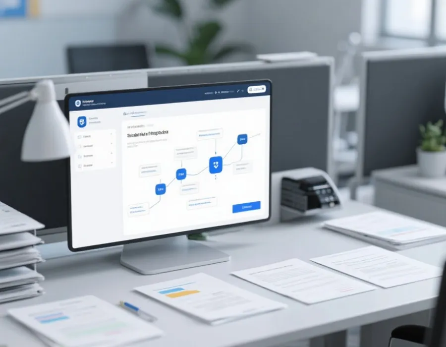 服务文档与操作指引示意图